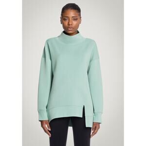 Wolford Sweater Top Long Sleeves TurtleNeck Womens Small Icy Mint